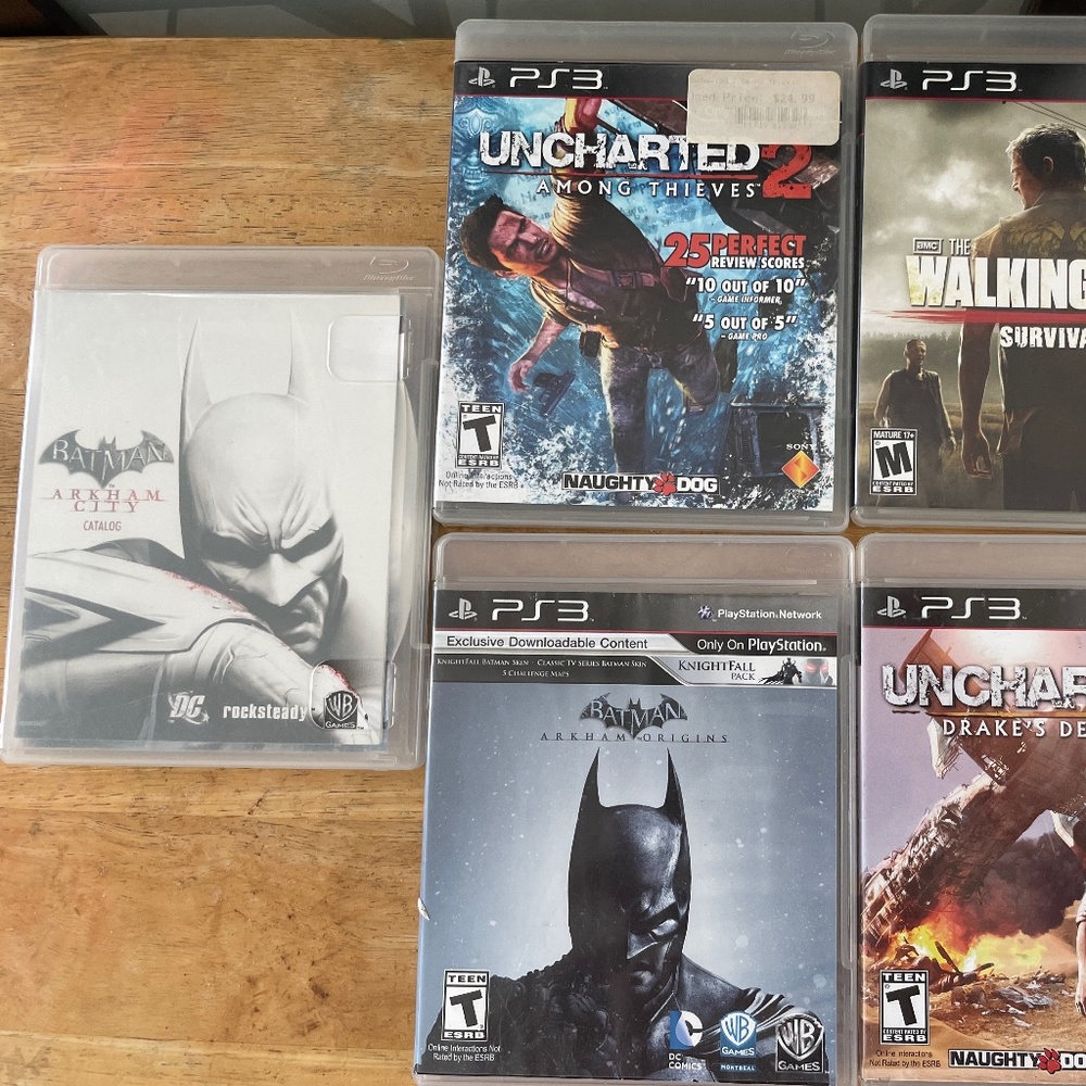 5 video games